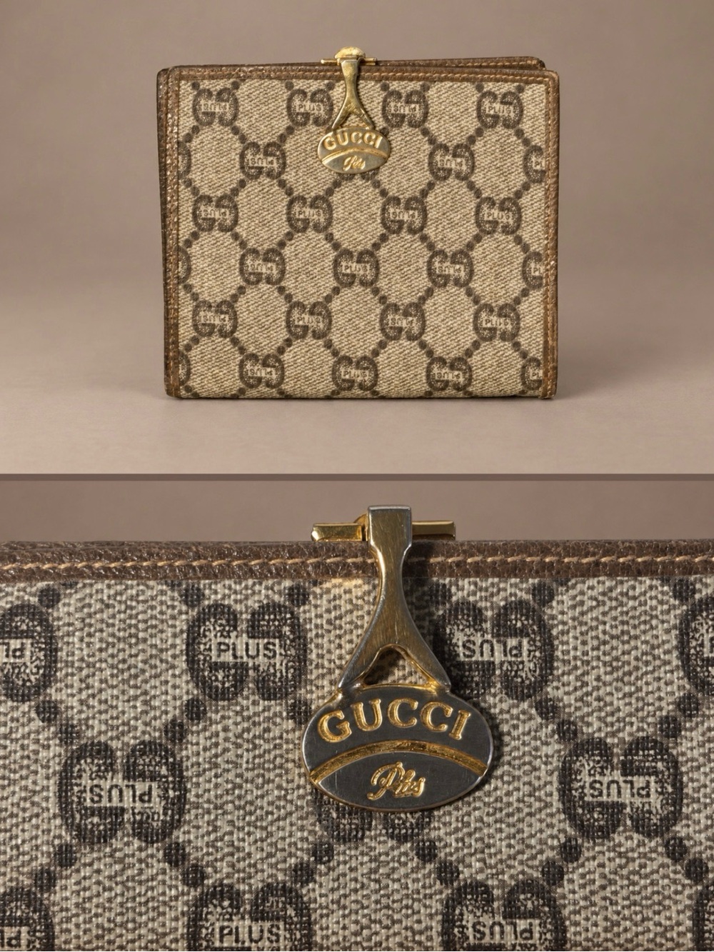 RARE Authentic Vintage Gucci Plus Boston Bag & Pristine Matching Wallet - Picture 9 of 13